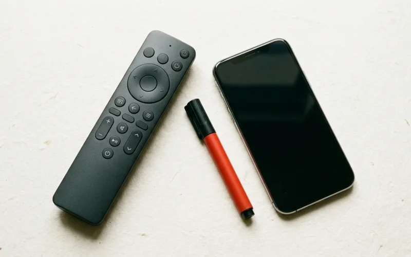Plusieurs applications de streaming sur un smartphone