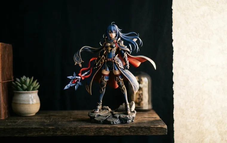 Figurine inspirée d'un anime présentée sur une étagère