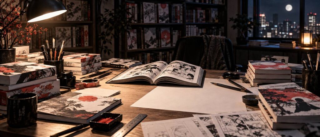 Illustration éditoriale du sujet : Que lire après Arte : 12 mangas pour combler le vide