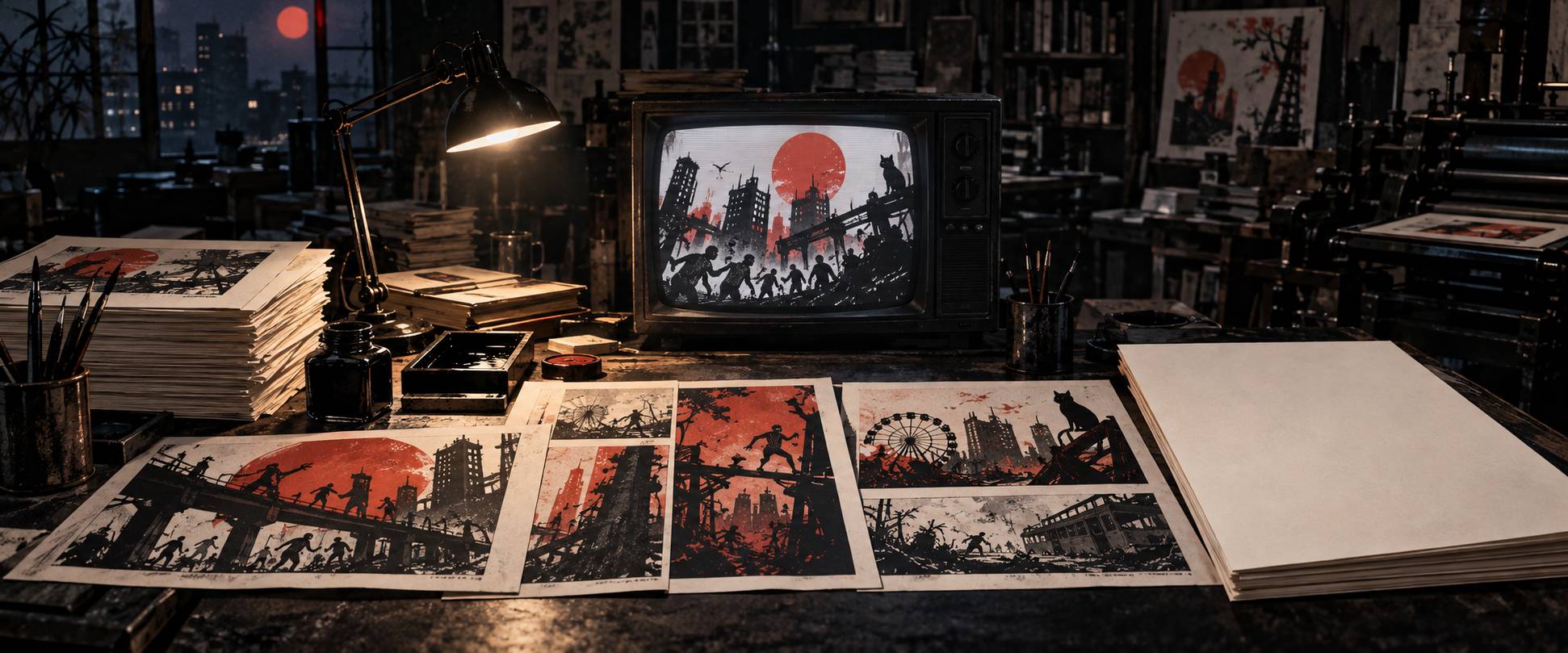 Illustration éditoriale du sujet : Que regarder après Zom 100 : 10 animés du même genre