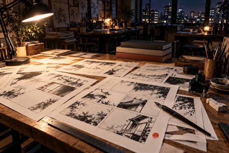 Les sushis dans les mangas et les animés : des scènes de comptoir aux séries culinaires